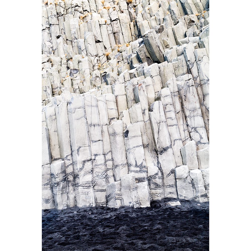 Reynisfjara Black Sand Beach has these insane basalt columns, lava formations and towering cliffs