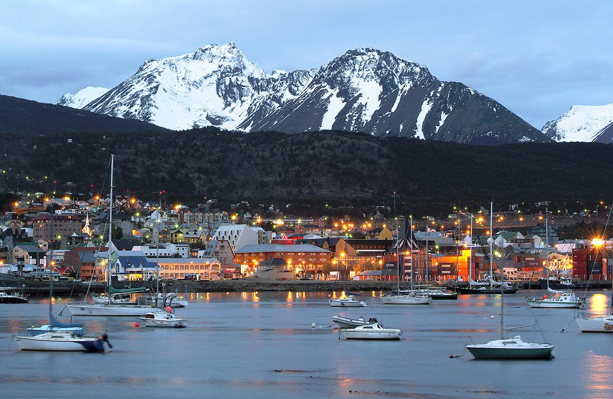 A view of Ushuaia, Tierra del Fuego, image by ocphoto