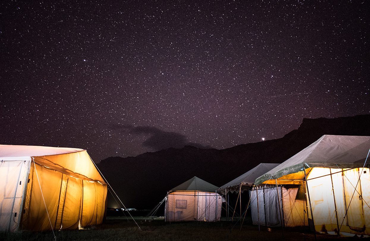 Camping in Ladakh, image by debruprocks