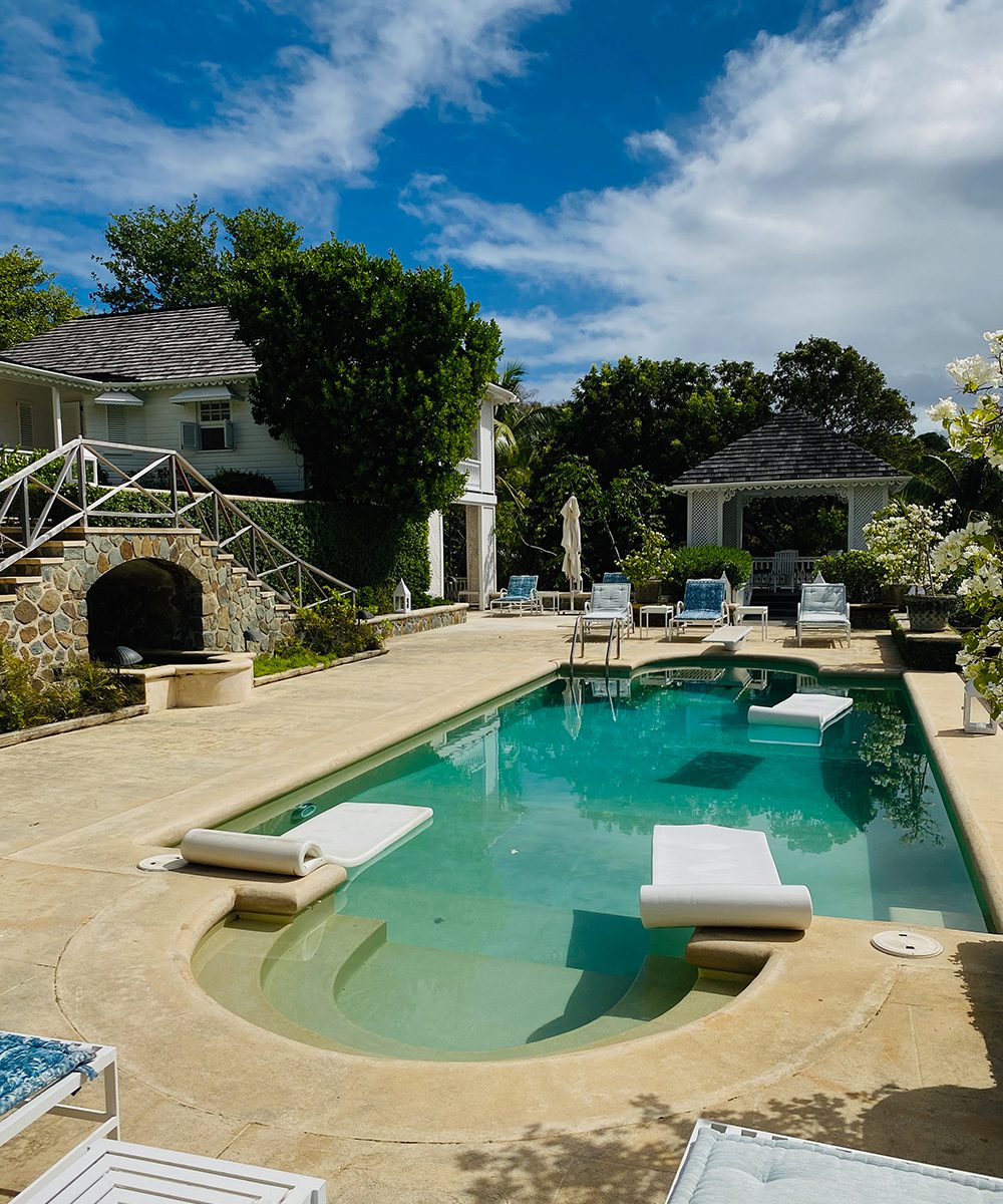 Designed by Oliver Messel, Obsidian villa is one of the best examples of Caribbean charm