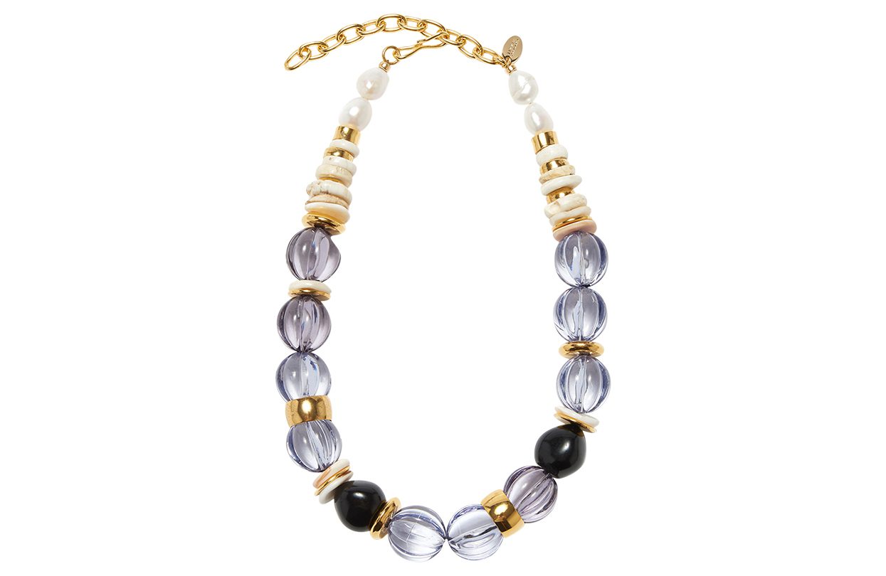 Lizzie Fortunato Candy Goldplated, Freshwater Pearl & Multi-Beaded Necklace 0 SaksFifthAvenue.com