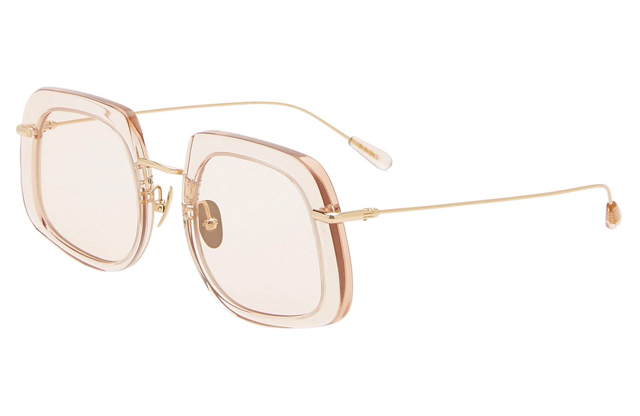 Kaelos Eyehunters Barton Square-Frame Titanium Sunglasses $353 Modaoperandi.com