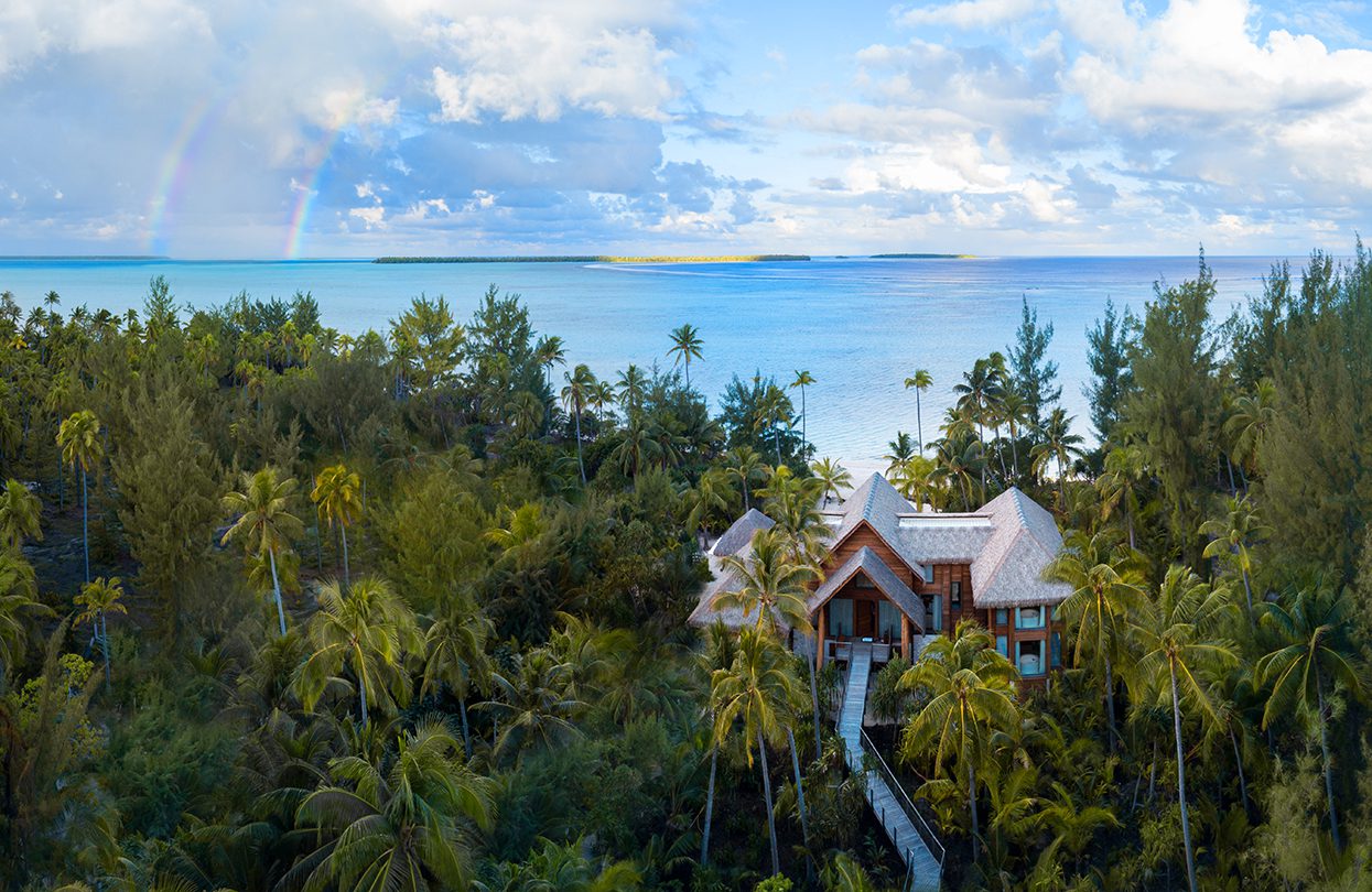 The sustainably built residence of The Brando, image by Adam Bruzzone