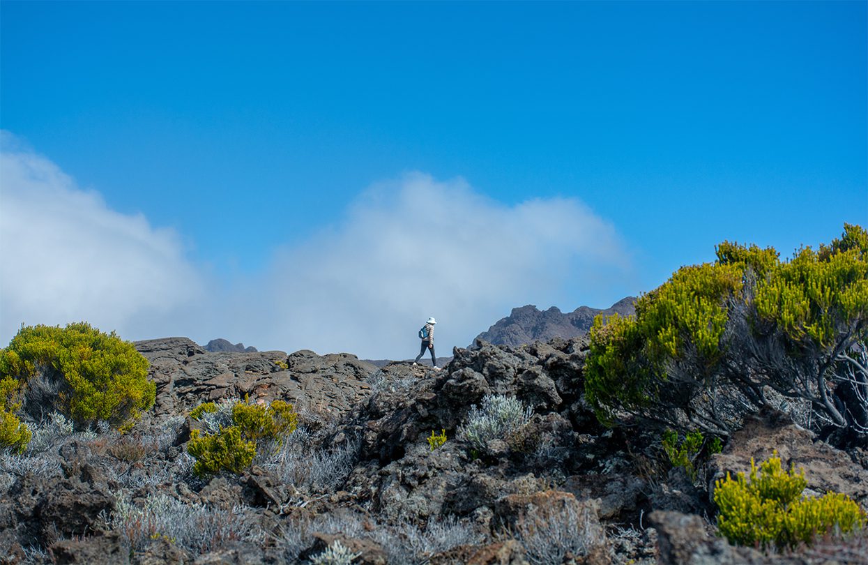 Reunion Piton de la Fournaise - The volcano is free to visit