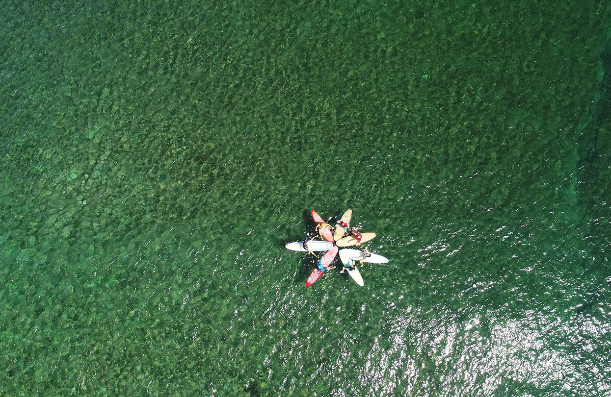 Long afternoons at sea are a restful way to spend time with friends, image by Jason Childs