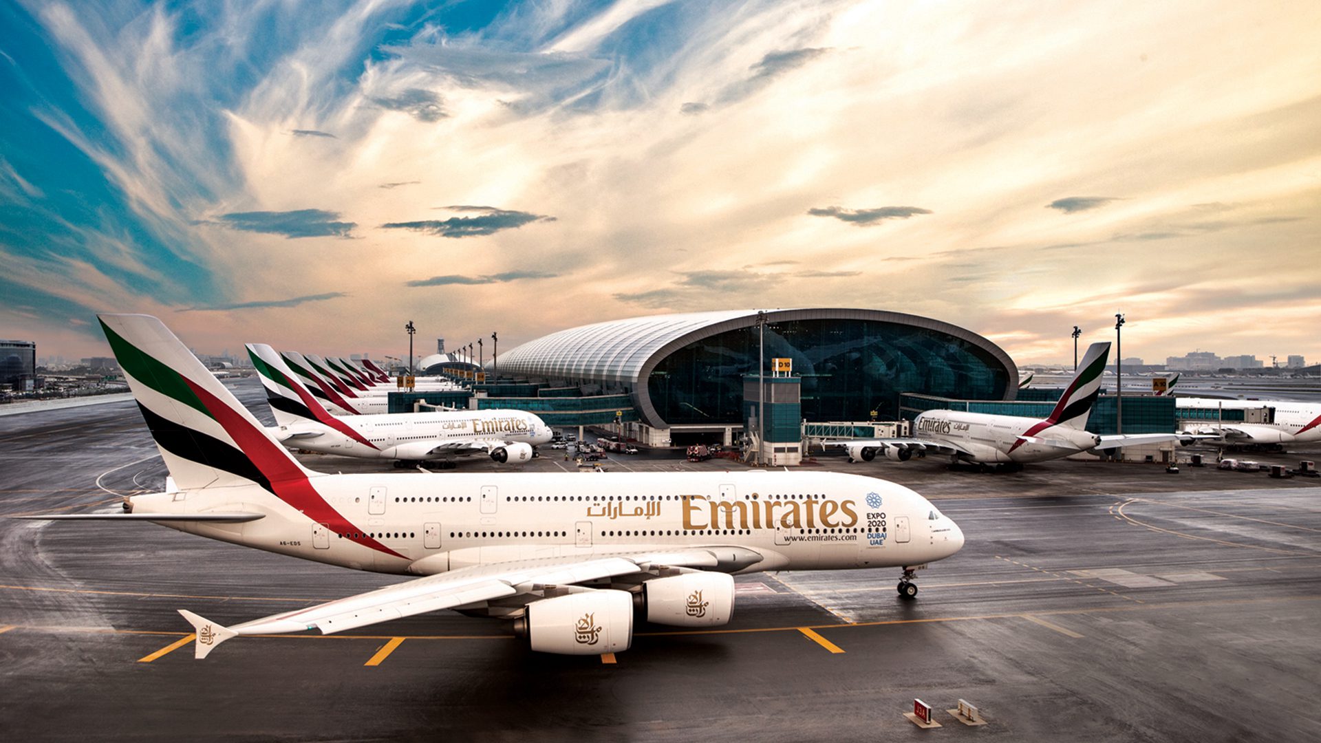 Emirates fleet, image by Emirates