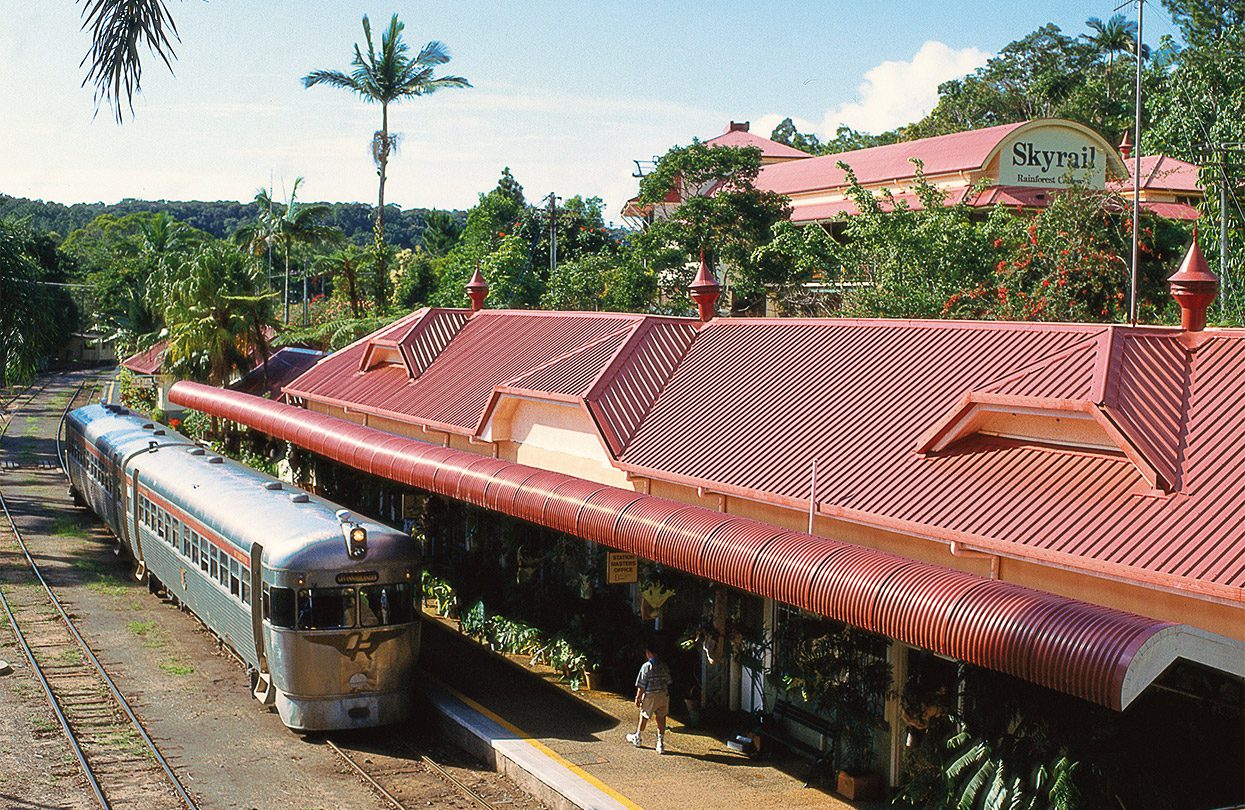 Kuranda Station, with its comfortingly historic ambience, photo by Tourism & Events Queensland