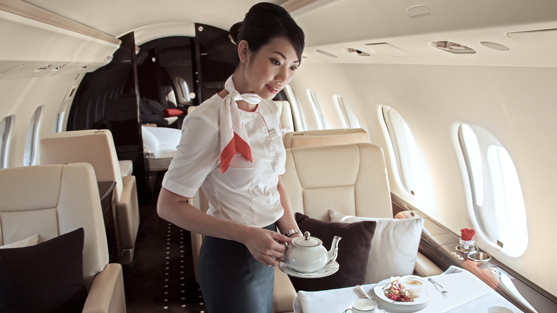 VistaJet-Cabin-Hostess