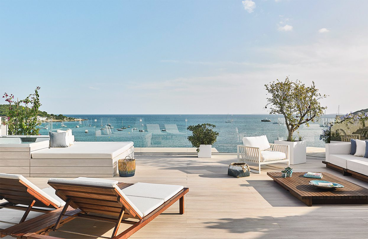 Royal Suite Terrace at Nobu Hotel Ibiza Bay