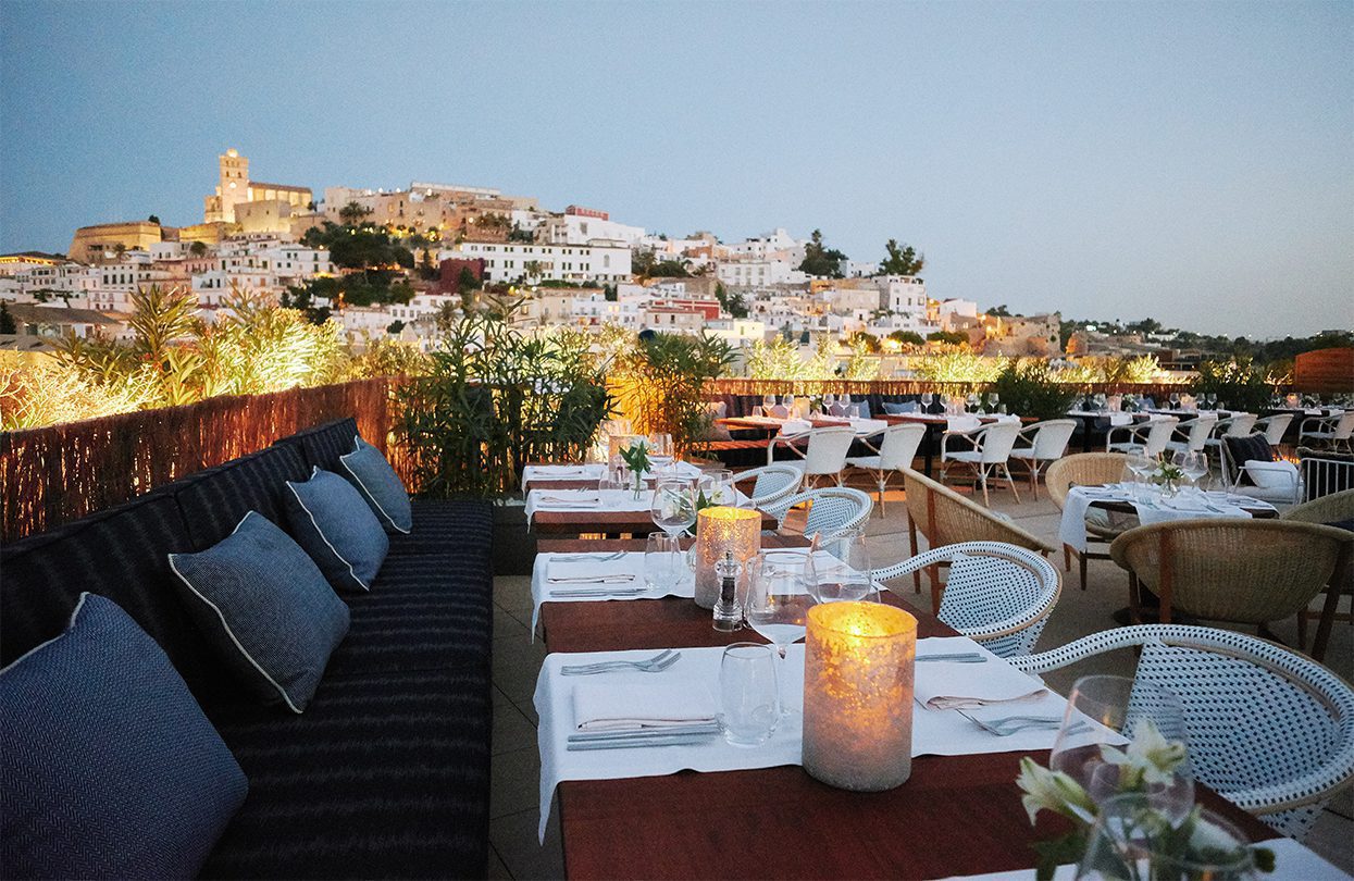 Montesol Rooftop terrace with views to the old town