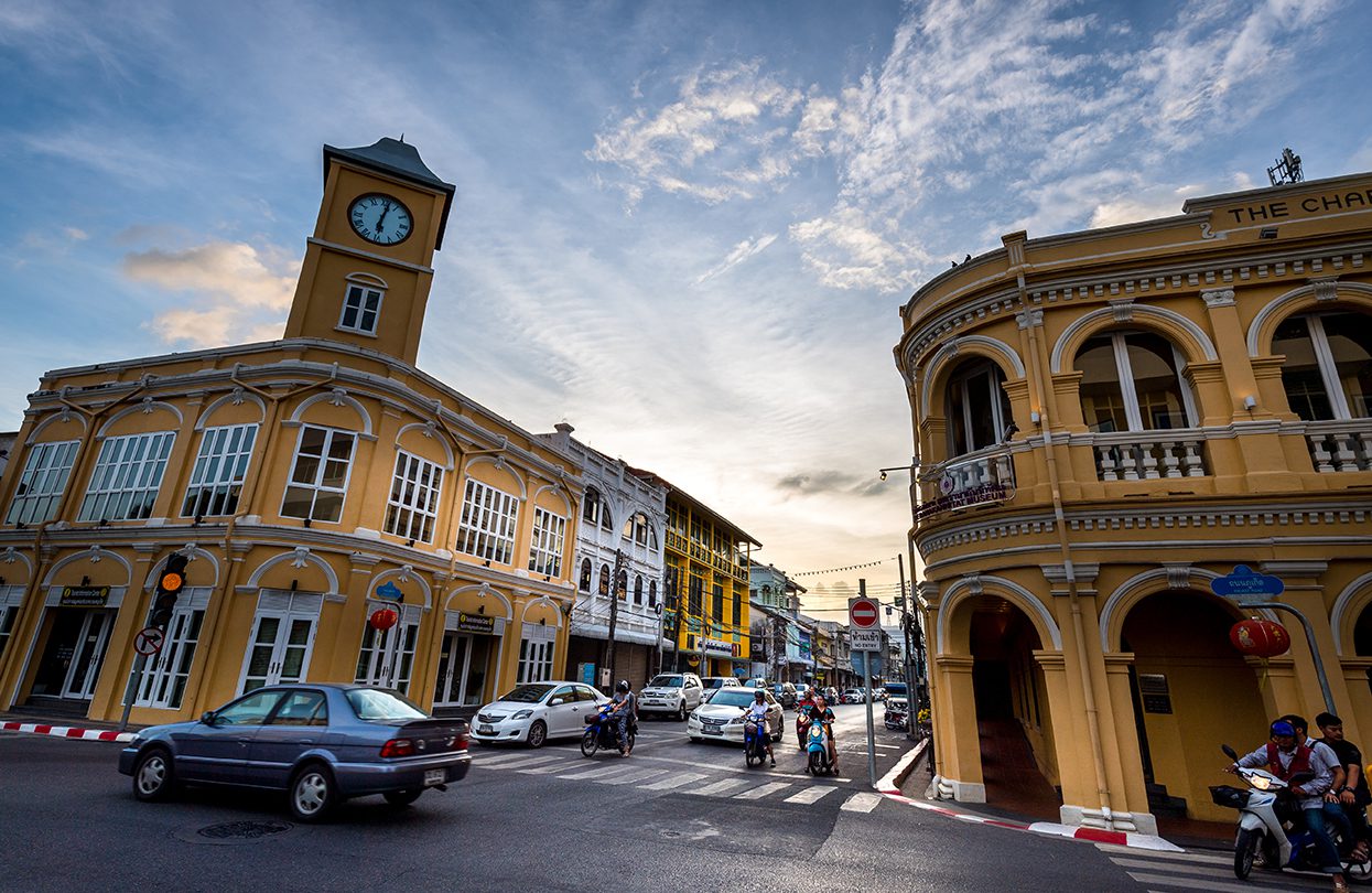 Sino-Portuguese Building, The Old Building in Phuket Old Town