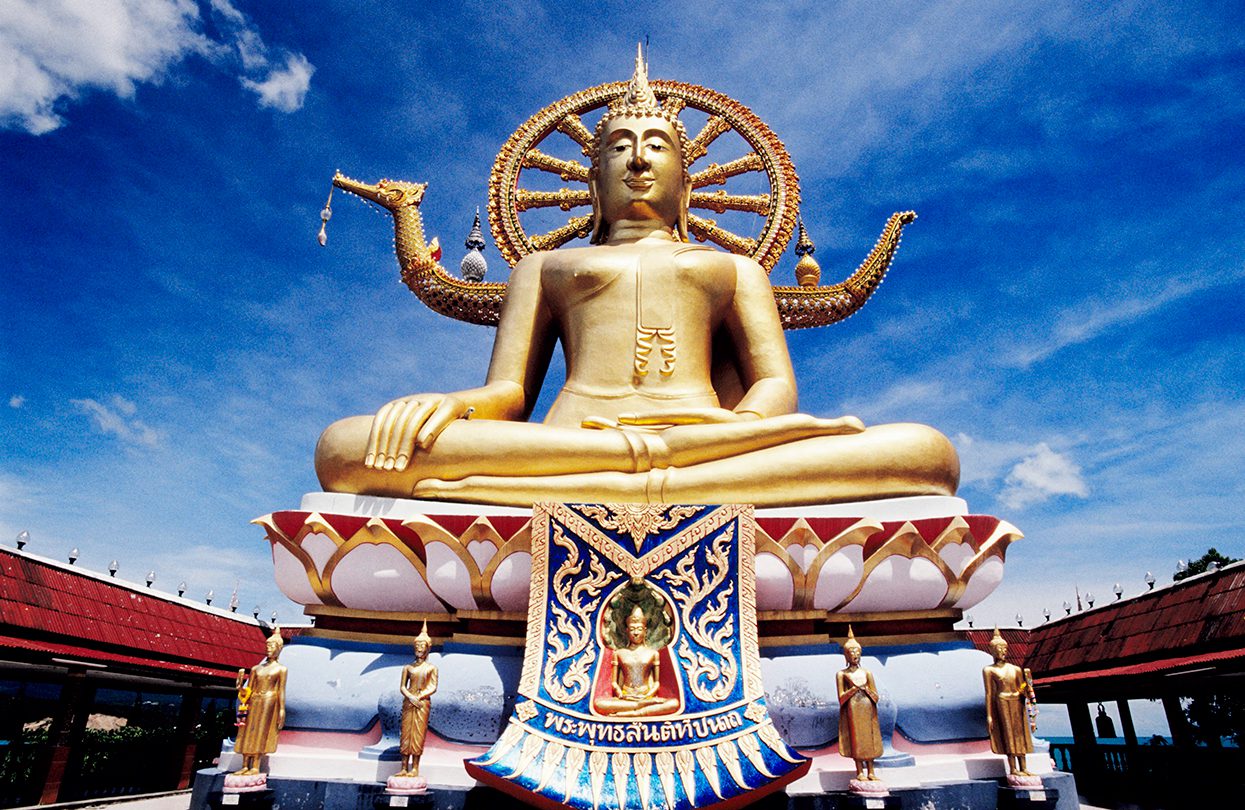 Phra Yai Temple at Samui Island, Surat Thani