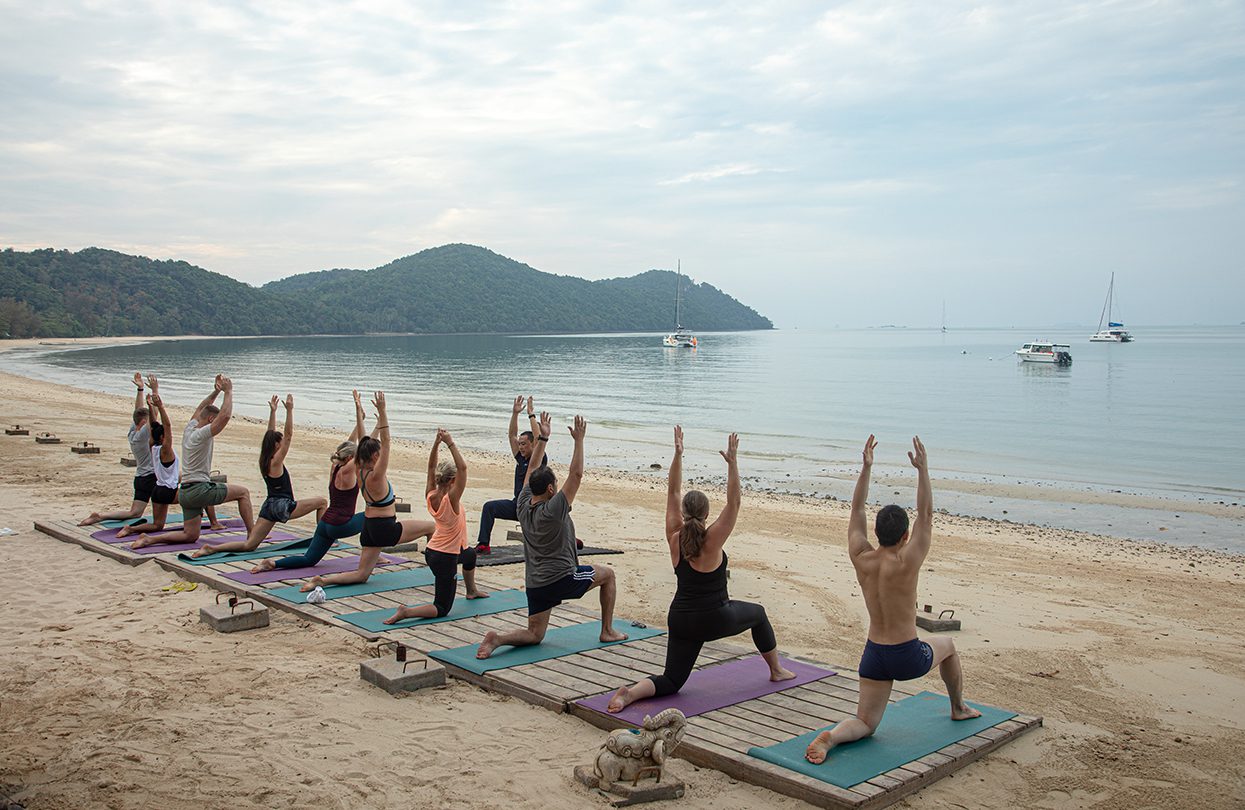 Yoga at Yao Yai Island, Phang-nga (Santhiya Koh Yao Yai Resort & Spa)