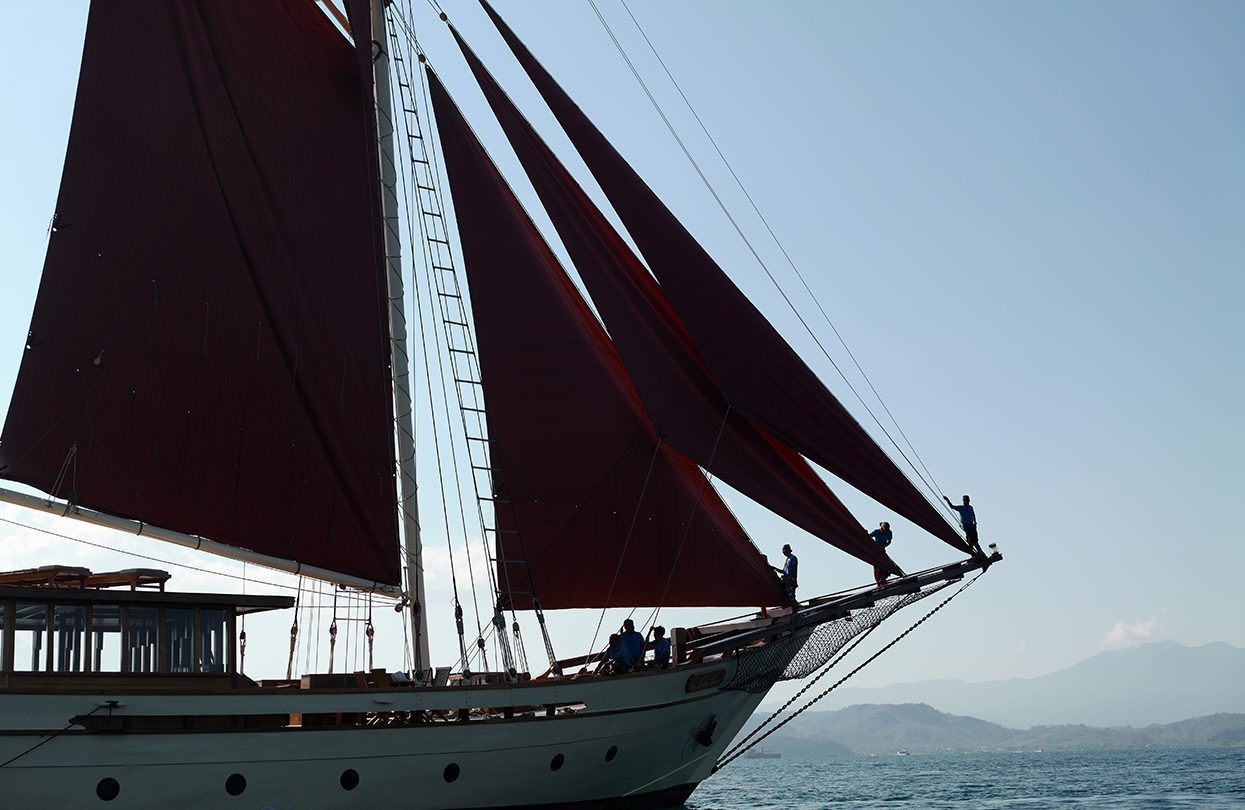 Dr Bernard Cheong near Komodo