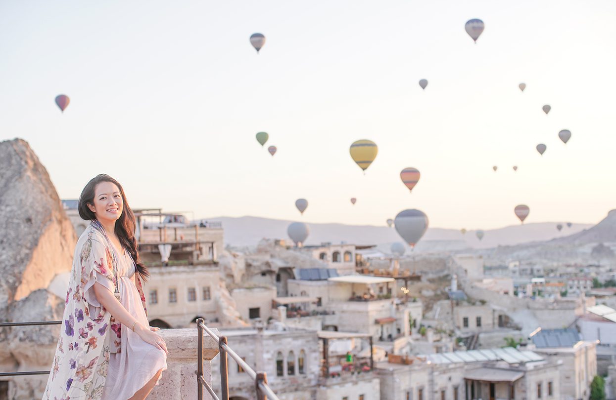 Dr Elaine Kim in Cappadocia