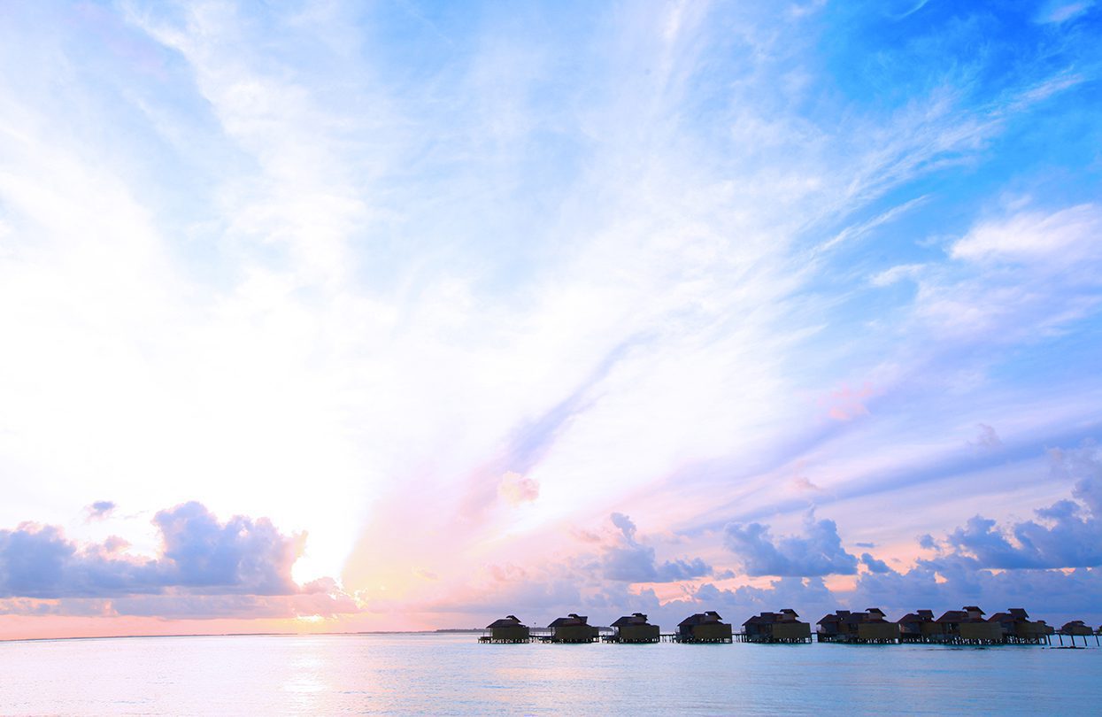 Water Villa Sunset, Six Senses Laamu