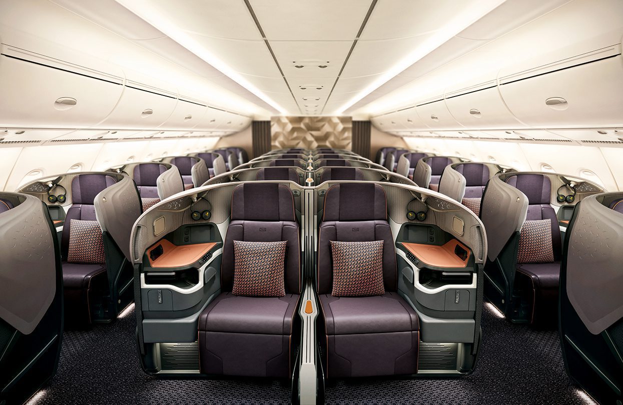 New Business Class As seen on the new A380 aircraft, image by Singapore Airlines