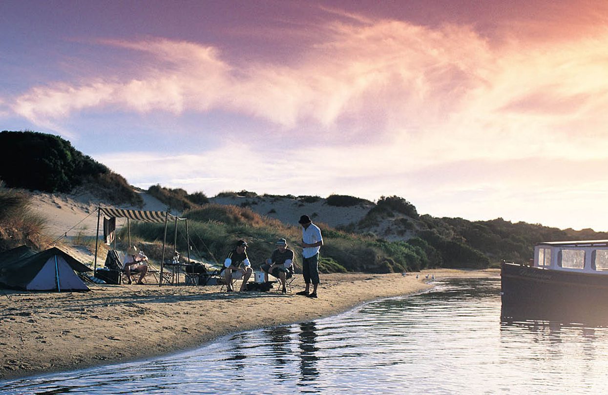 Camping in solitude at Cable Bay Campground, image by Australia.com