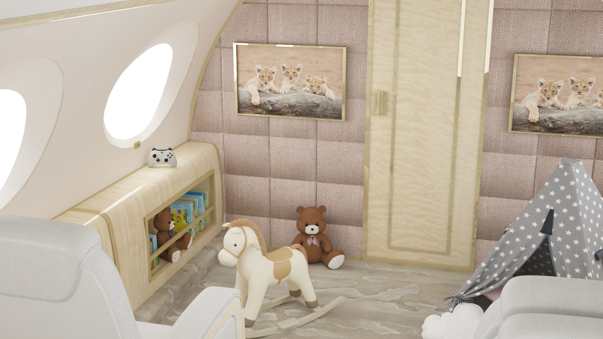 Nursery-Jet-G650-Toy-Section