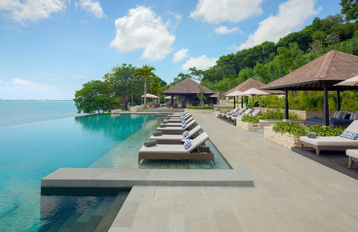 Raffles Bali's infinity pool