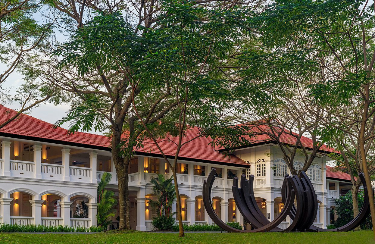 Capella Singapore's Colonial Facade
