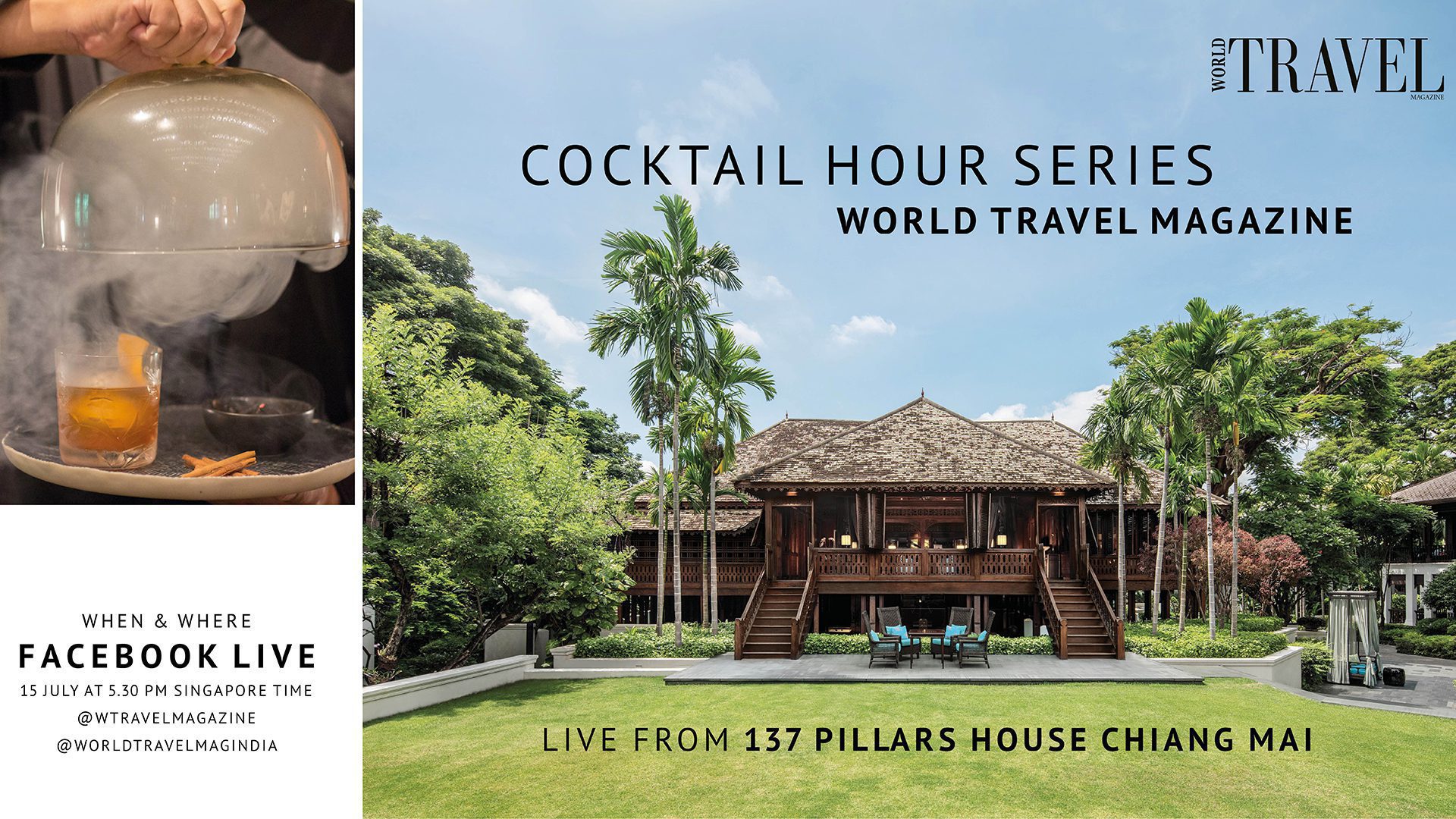 Cocktail Hour Series Episode 6 LIVE from Chiang Mai