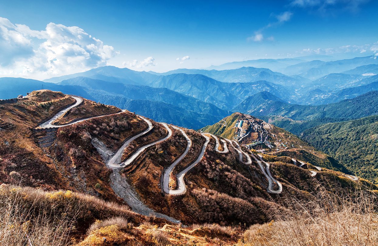 Roads on Old Silk Route, Sikkim, image by Rudra Narayan Mitra