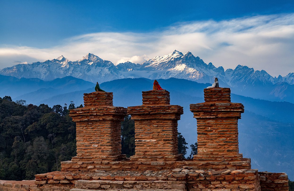 Rabdentse Ruins near Pelling, Sikkim, image by ImagesofIndia