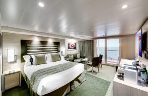 MSC Grandiosa, MSC Yacht Club Deluxe Suite, image by Ivan Sarfatti, MSC Cruises
