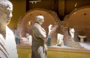 Sharm El-Sheikh National Museum's Roman bath display