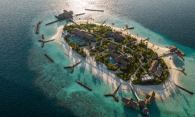 Waldorf Astoria Maldives Ithaafushi - The Private Island at Sunset