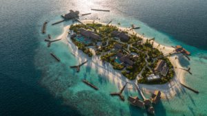 Waldorf Astoria Maldives Ithaafushi - The Private Island at Sunset