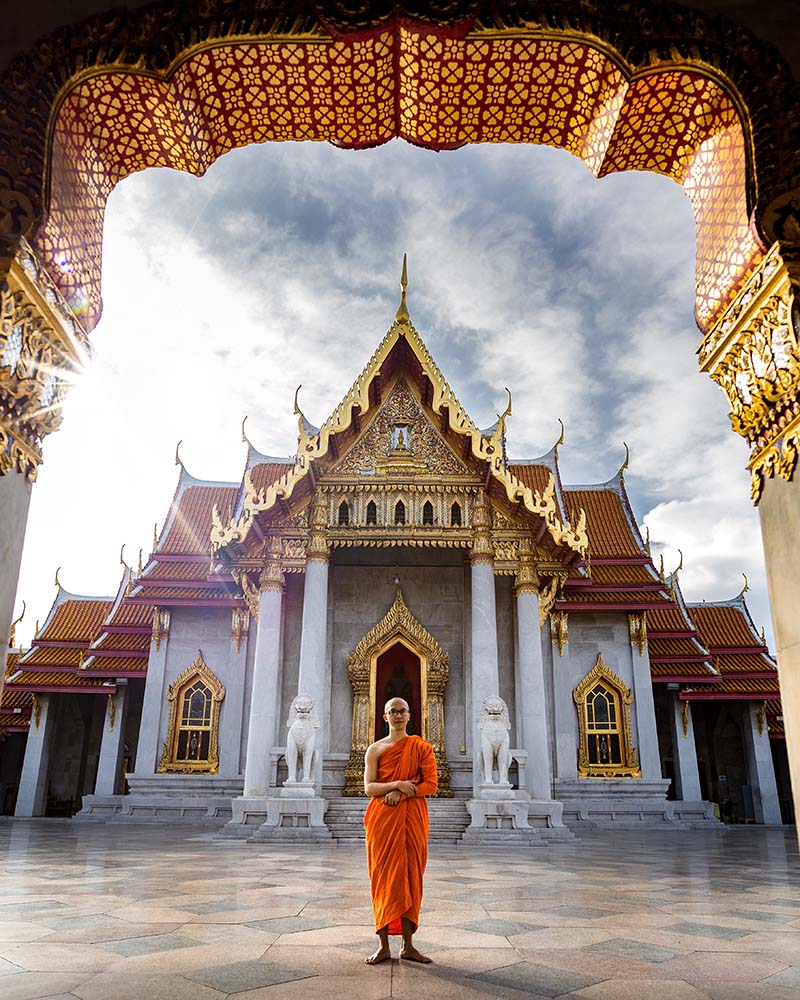 Temple in Bangkok, photo by Nick Wehrli, Pexels