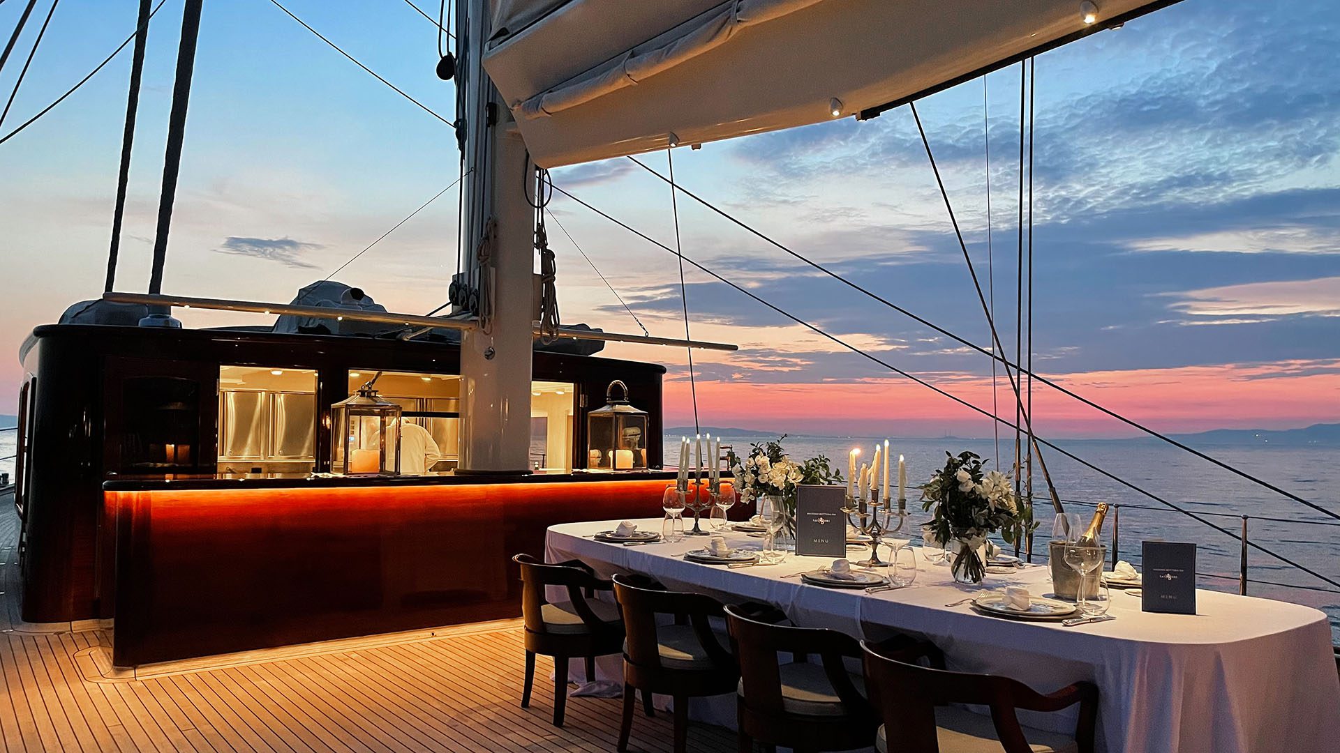 3 Michelin Star Chef Massimo Bottura creates unique gastro experience onboard luxury yacht Satori