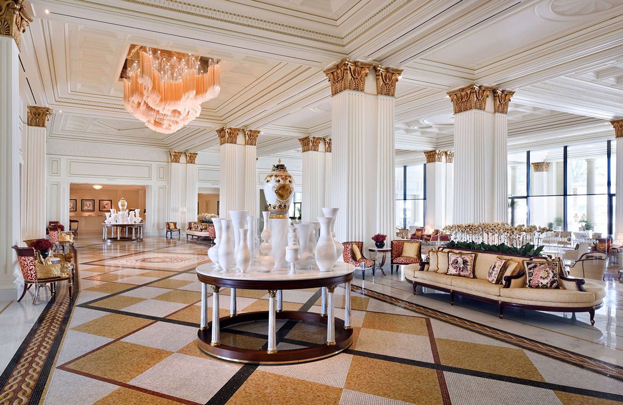Palazzo Versace Dubai's Lobby, photo by Palazzo Versace