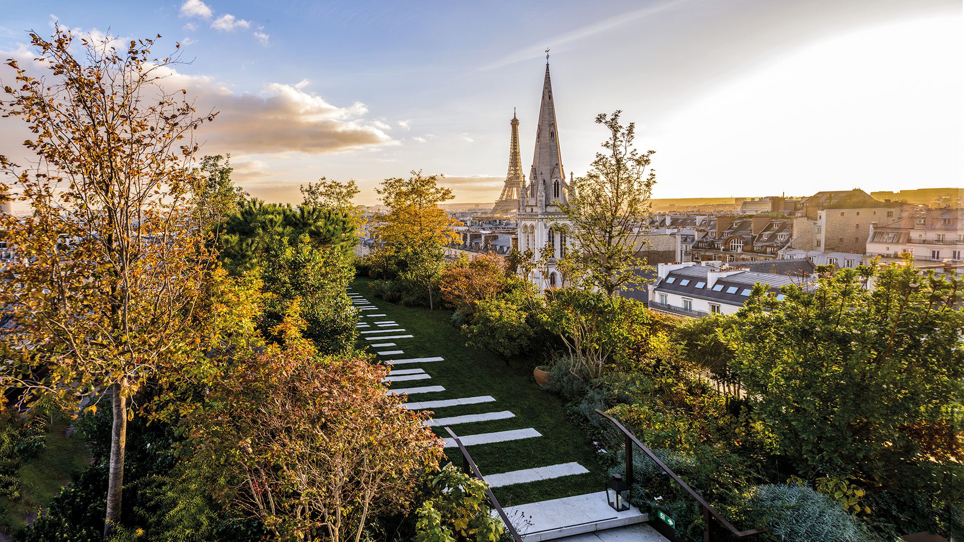 Bulgari Hotel Paris Penthouse Garden