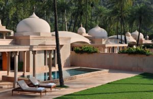 Amanbagh, India - Swimming Pool Pavilion Terrace