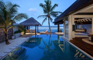 Naladhu Private Island Maldives - Ocean House - Pool and Garden View