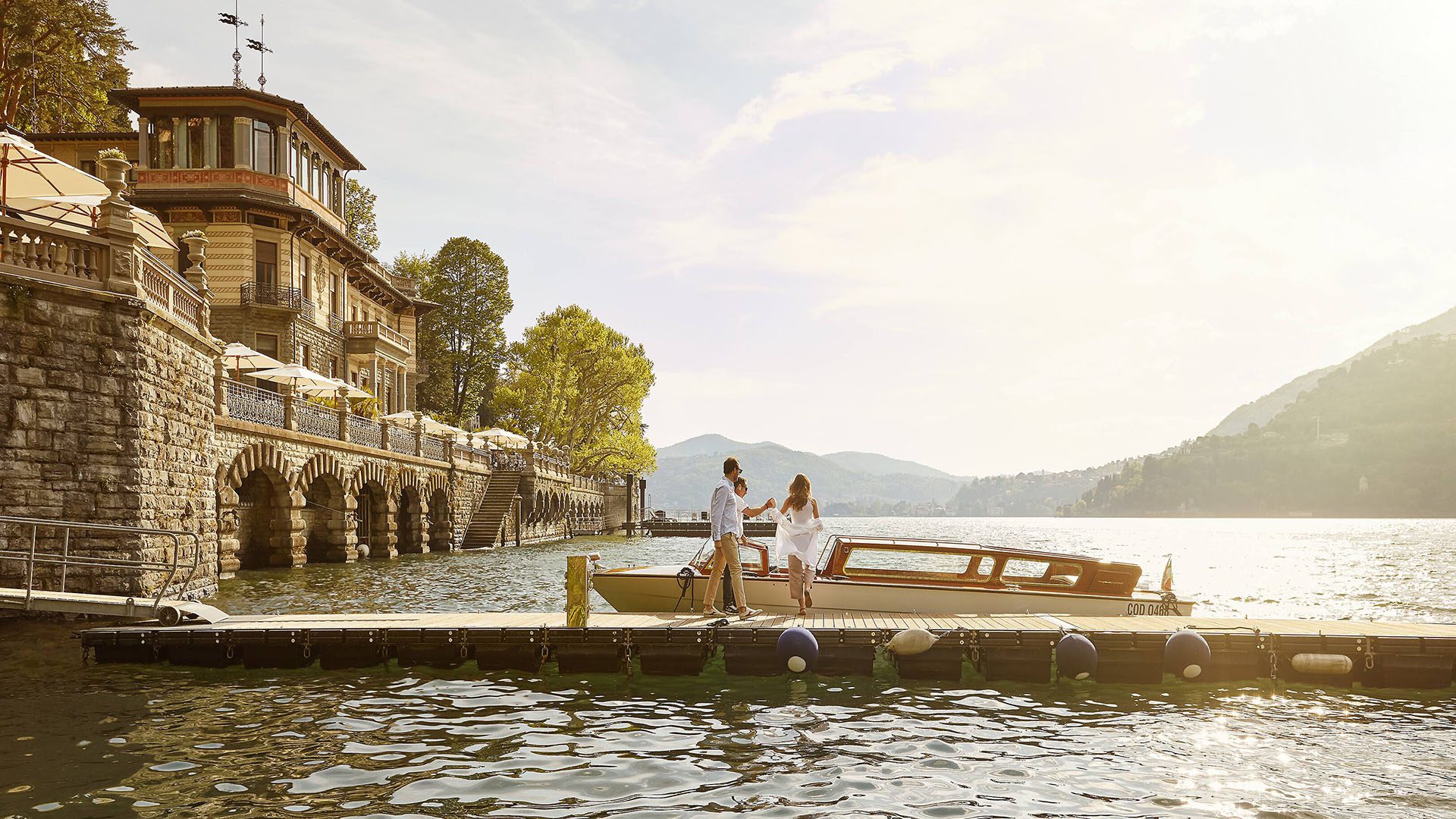 Mandarin Oriental Lago di Como Boat tour