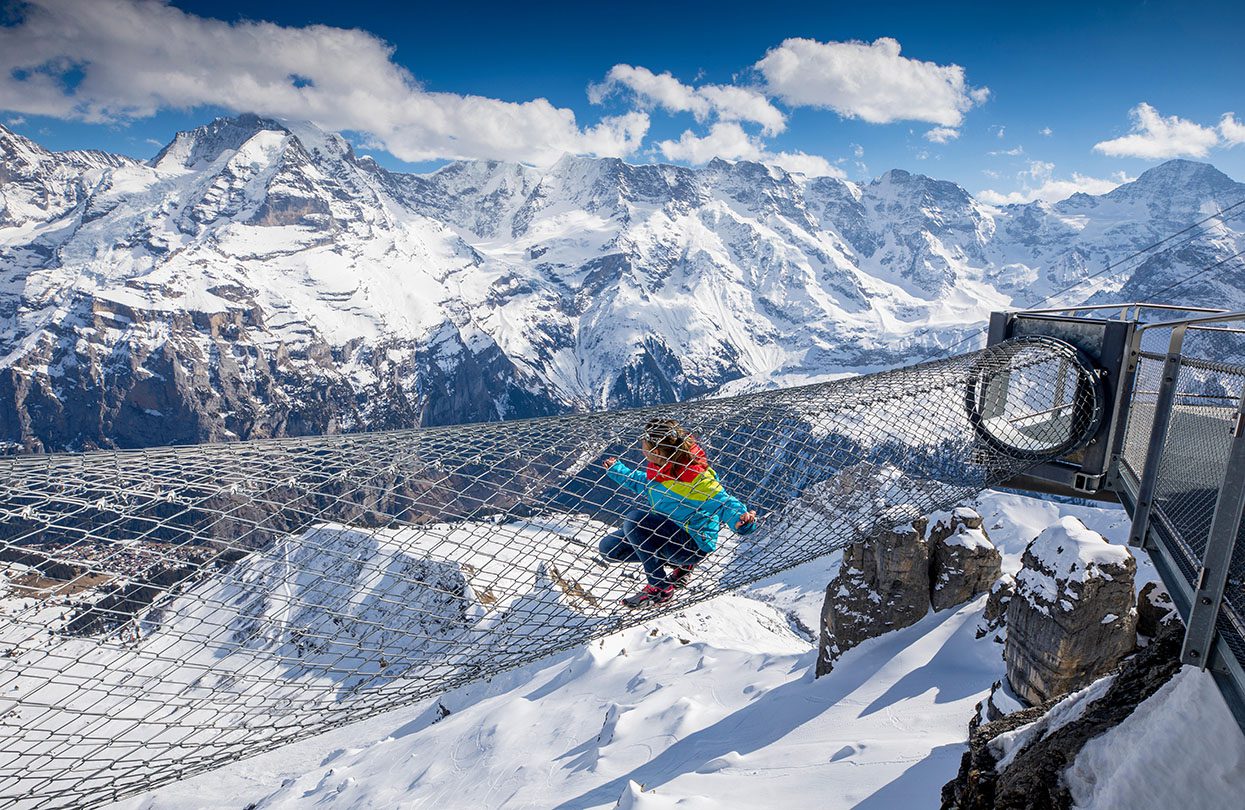 Getting up close to the Alps at Birg, photo credit Swiss Tourism Board