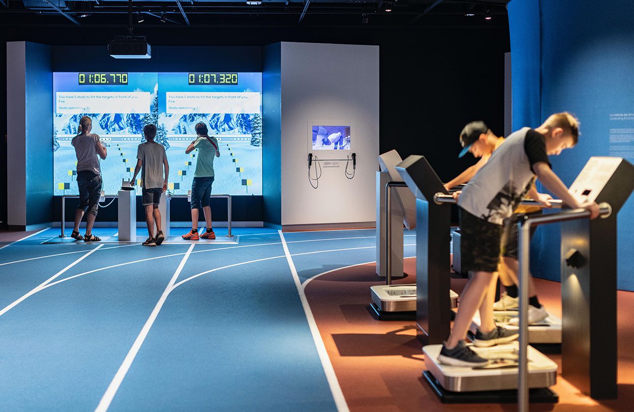 The Olympic Museum features more than 1,500 objects, 5,000 photos, and 150 screens that create a unique, immersive dive into everything Olympic, image ©2019 Comité International Olympique (CIO) LEUTENEGGER, Catherine