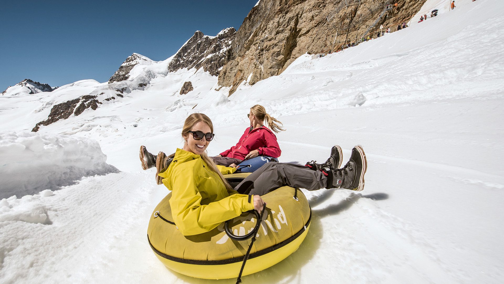 Snow fun in Jungfraujoch Top Of Europe, © Jungfraubahnen