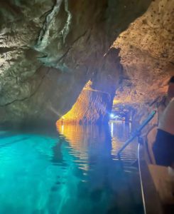Lac Souterrain de St. Leonard in the upper Rhône River Valley is a subterranean body of water
