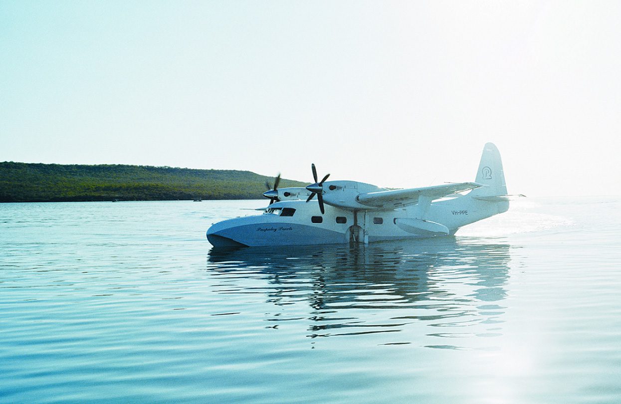 Paspaley's vintage Grumman Mallard flying boat