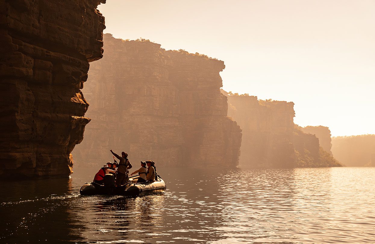 Exploring Kimberley, image by Nick Rains, Ponant