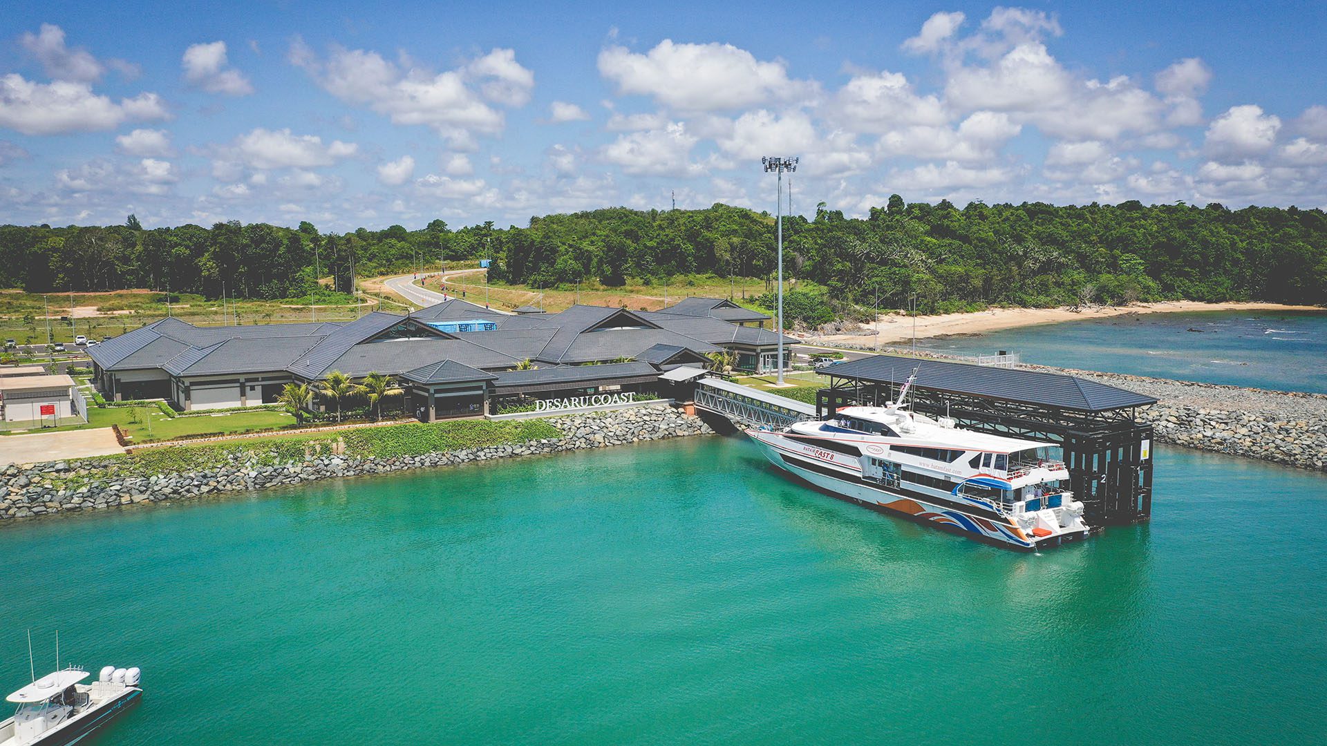 Desaru Coast Ferry Terminal in Malaysia