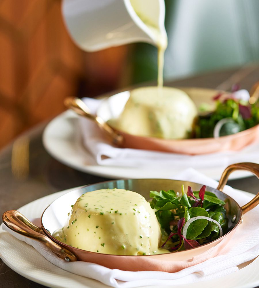 Cheese Souffle at Gordon Ramsay Bar and Grill Kuala Lumpur