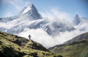 Mountain biking in Grindelwald, image copyright Jungfrau Region Tourismus AG
