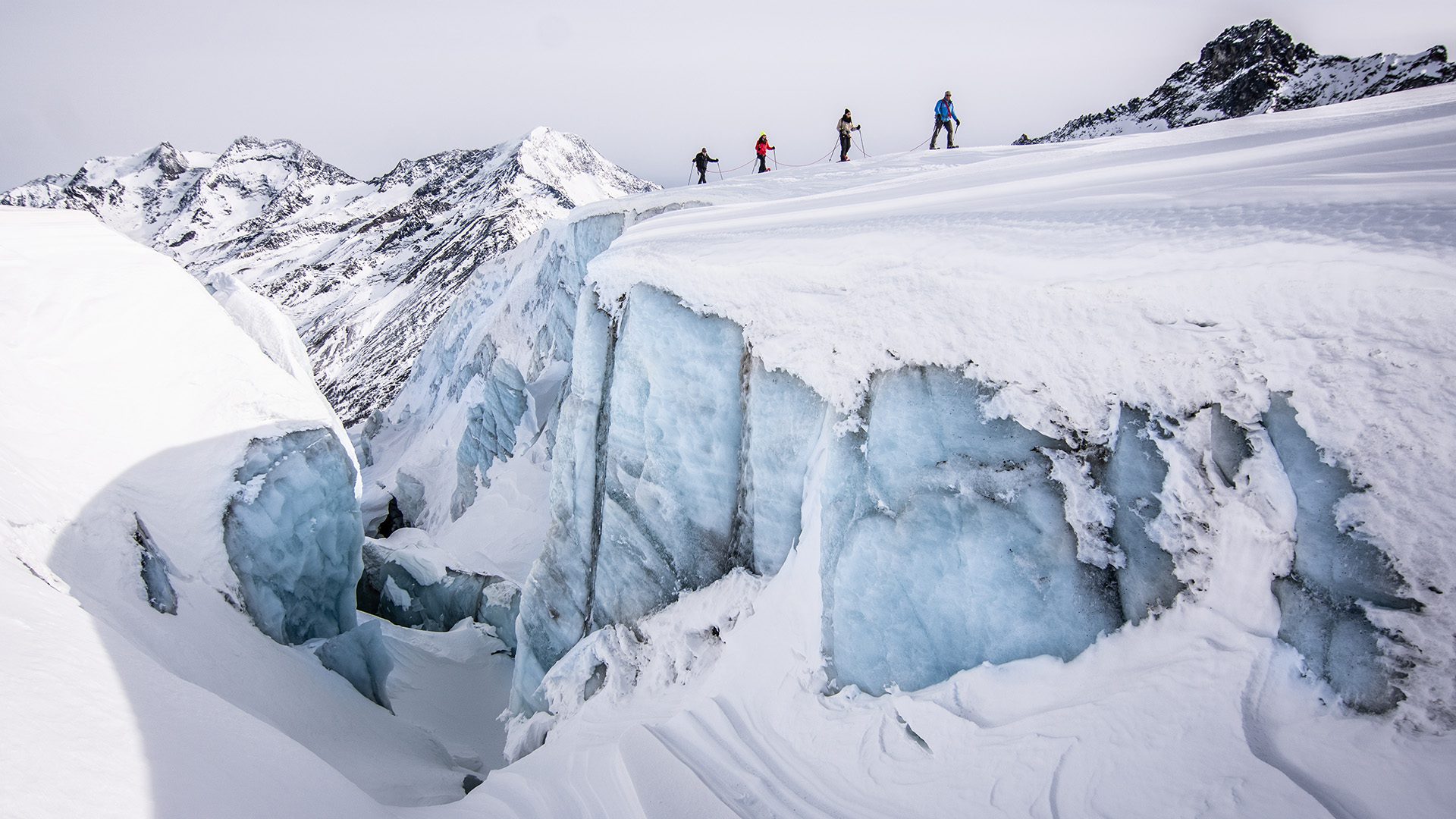 Saas-Fee Serac tour, image credit Switzerland Tourism