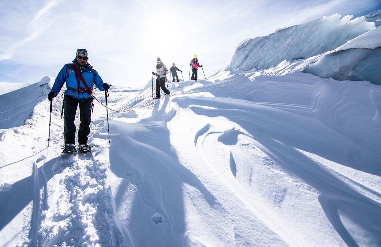 Saas-Fee Serac tour, image credit Switzerland Tourism